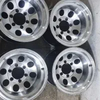 رینگ 10 اینچ سایز 15 آلمینیومی آفرودی آفست منفی|قطعات یدکی و لوازم جانبی|کرج, شهرک اوج|دیوار