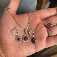 ست نقره ۱۴ گرم