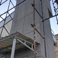 میکروسمنت سیمان کاری ، نمای ترکیه رنگ اکریلیک نانو