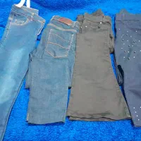 تعداد زیادی شلوار نو ودرحد نو وچندتا مانتو وکت|لباس|اهواز, سپیدار|دیوار