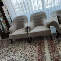 مبلمان راحتی ۷ نفره در حد نو