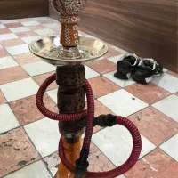 قلیون گردو شیشه دوپوسته