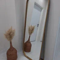 آینه تمام قدی کنار سالنی