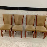 صندلی چوبی ونیمکت