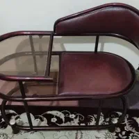 میز تلفن زرشکی