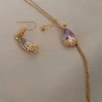 ست گردنبند و گوشواره|جواهرات|فردوس (خراسان), |دیوار