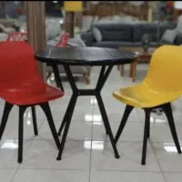 میز و صندلی غذاخوری پلاستیکی فست فود کد ۱۲۳|میز و صندلی غذاخوری|شهریار, شهریار|دیوار