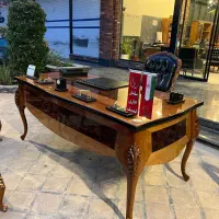 میز مدیریتی با روکش جناقی مبلمان اداری دفتری