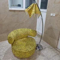 مبل تک نفره چرخشی به همراه آباژور ارسال رایگان