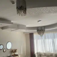 لوستر ۳ تیکه در حد نو|لوستر و چراغ آویز|کرج, باغستان|دیوار