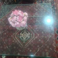 میز جلوی مبلی شیشه خم وعسلی|مبلمان خانگی و میز عسلی|هشتگرد, فاز ۱ مهستان|دیوار