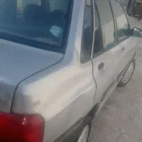 پرایدمدل 87شاسی یکطرف  ضربه فنی سالم دوررنگ