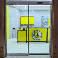 درب اتوماتیک شیشه سکوریت کرکره برقی جک بازویی