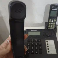 تلفن بی سیم پاناسونیک ۶ ماه کار کرده خیلی نو تمیز