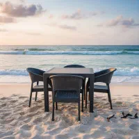 میز و صندلی پلاستیکی برند ناصر پلاست