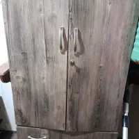 کمد لباس ۲ کشو  همراه با جا آویز