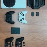 کنسول xbox Sدر حد نو+هارد ۱TB+ دو دسته+۲۷بازی