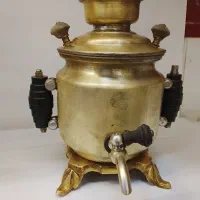 سماور زغالی 1 لیتری کمیاب|کلکسیون اشیاء عتیقه|کاشمر, |دیوار