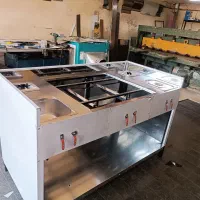 کباب پز گازی ومنقل هود وان سینک میزکار کابینت فلز|کافیشاپ و رستوران|ارومیه, |دیوار