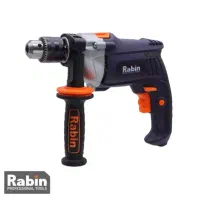 دریل چکشی نیم تنه فلزی ۸۱۰ وات رابین (ابزار راینو)