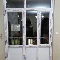 تعویض درب و پنجره قدیمی با دوجداره upvc+توری کشویی