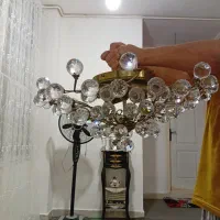 لوستر کریستال آویز سقفی|لوستر و چراغ آویز|اهواز, شهرک برق|دیوار