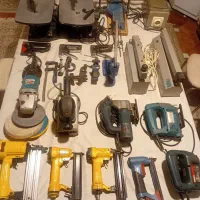 ابزار نجاری جزئی و کلی در حد نو