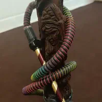 قلیون منبت کاری شده طعم دو سیب