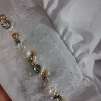 عبا و هد شال جواهر دوزی شده مناسب جشن تکلیف
