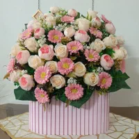 گل مصنوعی نوزادی خواستگاری نو