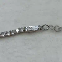 دستبند تنیسی نقره / اقساط ۳ماهه / روز زن|جواهرات|یزد, |دیوار