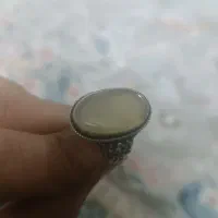 انگشتر عقیق.نقره قدیمی.