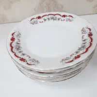 پلو خوری گل سرخی پیش دستی دیوارکوب|ظروف سرو و پذیرایی|تهران, زرکش|دیوار