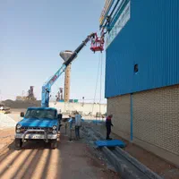 اجاره بالابر تلسکوپی و لجور دکل بلند و جرثقیل|خدمات حمل و نقل|اردکان, |دیوار