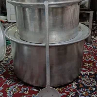 قابلمه روحی بزرگ، گاز نذری، آبکش، کفگیر