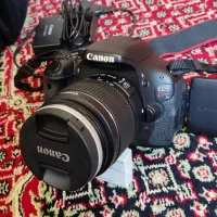 دوربین عکاسی حرفه ای کنون 600D(X5) +رینگ لایت+پایه|دوربین عکاسی و فیلم‌برداری|تکاب, |دیوار