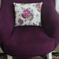 مبلمان همراه آباژور ومیز ناهار خوری۴نفره،جلومبلی|مبلمان خانگی و میز عسلی|رباط‌کریم, مسکن مهر آبشناسان|دیوار