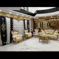 فروش مبل و نهار خوری وپرده سلطنتی در حد نو|مبلمان خانگی و میز عسلی|مریوان, |دیوار
