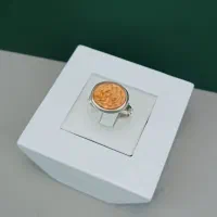 انگشتر عقیق یمن با حکاکی  یا امیرالمومنین  کد ۲۰۶۱