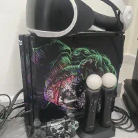 PS4 Pro + PS VR کامل + Move + Aim Controller