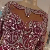 پیراهن ترک جواهردوزی مجلسی