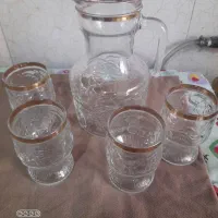 پارچ ولیوان خارجی  .قدیمی|ظروف سرو و پذیرایی|تهران, جوادیه|دیوار