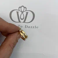 انگشتر طلا مدل پیچ