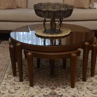 میز جلو مبلی به همراه ۴ عدد  عسلی