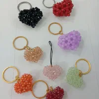 دسته کلید و آویز موبایل قلبی خیلی جذاب گوگولی