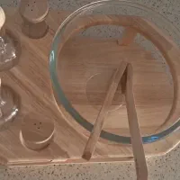 ظرف چوبی نو