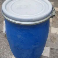 فروش دبه ۶۰ لیتری درب دار،با بست فلزی
