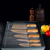 سرویس چاقو اشپز خانه|ظروف سرو و پذیرایی|شهرکرد, |دیوار