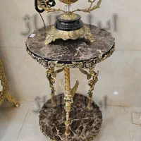میز برنجی خالص کنارسالنی برنجی میز برنزی|صنایع دستی و سایر لوازم تزئینی|مشهد, طلاب|دیوار