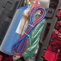 ست جوشکاری هوا گاز و گیج دو قلو شارژ گاز